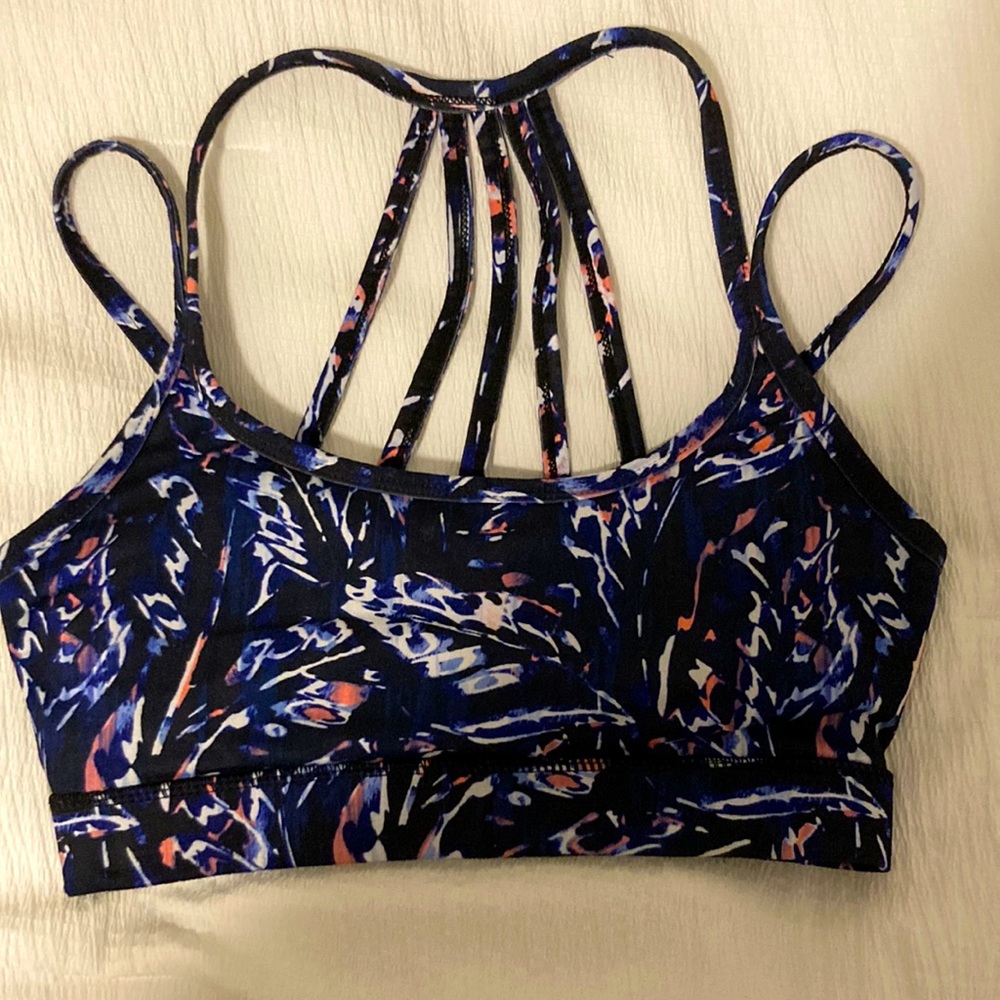 Patterned Sport Bra XS